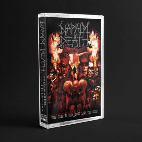 Napalm Death "the code is red... long live the code" (cassette tape)