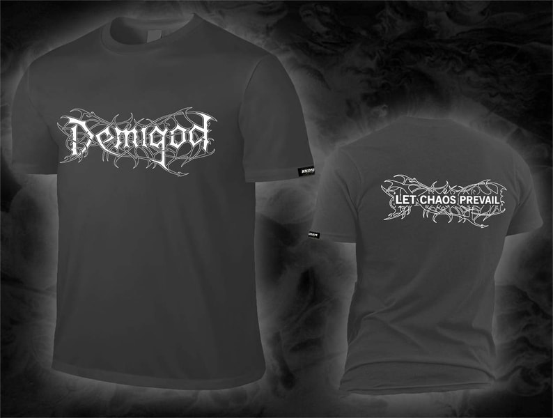 Demigod - let chaos prevail / logo Shirt