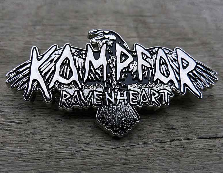 Kampfar---Ravenheart-metal-pin