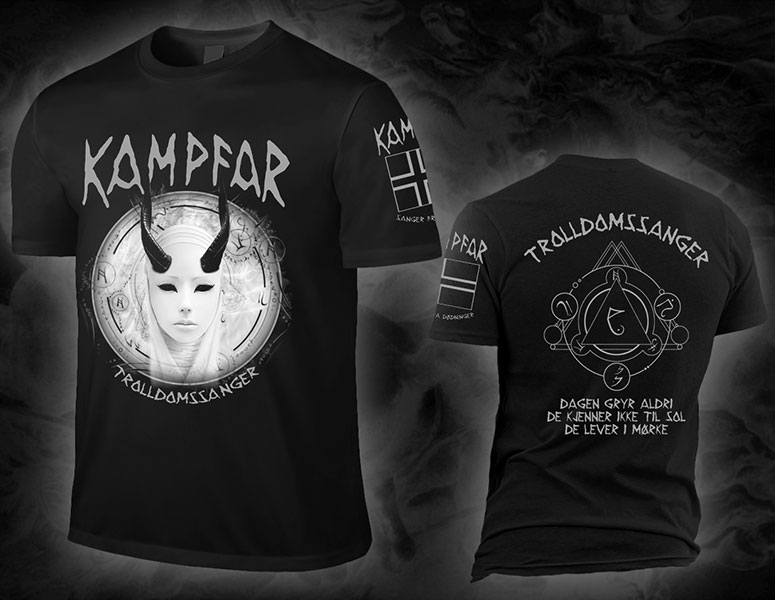 Kampfar_Trolldomssanger_Shirt_BLACK