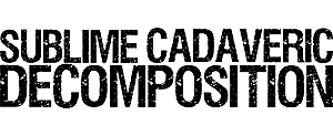 Sublime-Cadaveric-Decomposition_logo Animate Records Metal Mailorder, Label, Online Webstore, Vinyl LP CD T-Shirt Tape, Death Black Grind Crust Doom, KAMPFAR, HATE, THE RUINS OF BEVERAST merchandise