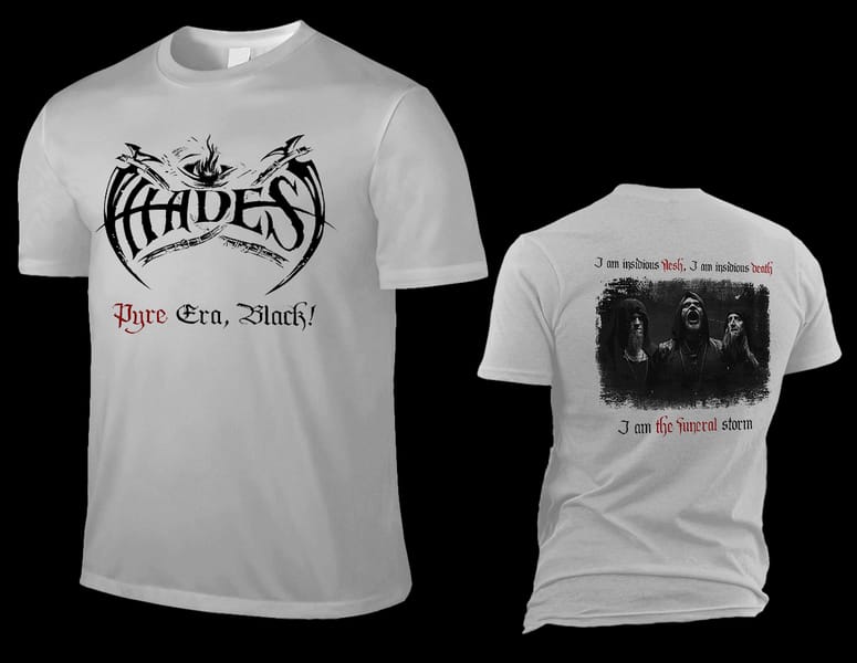 HADES ALMIGHTY pyre era, black silver grey T-Shirt