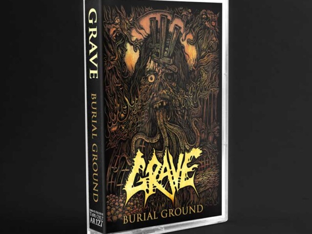 Grave - burial ground (cassette tape)