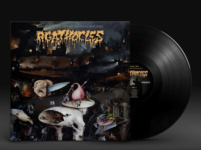 Agathocles_Anno-1999-Nato-bombs-Albanian-refugees_LP