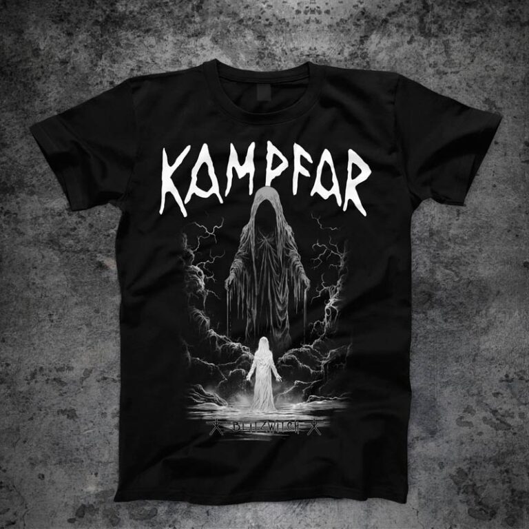 Kampfar-Blitzwitch_T-Shirt_front