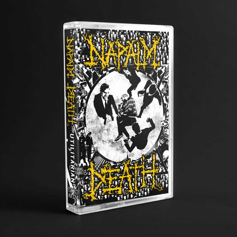 Napalm Death Utilitarian cassette tape_MC