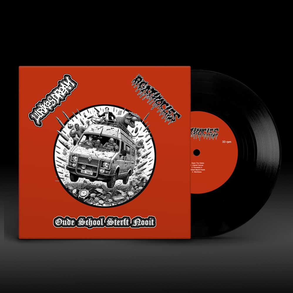 Agathocles-Ulrikes-Dream-oude-school-sterft-nooit-Split-EP