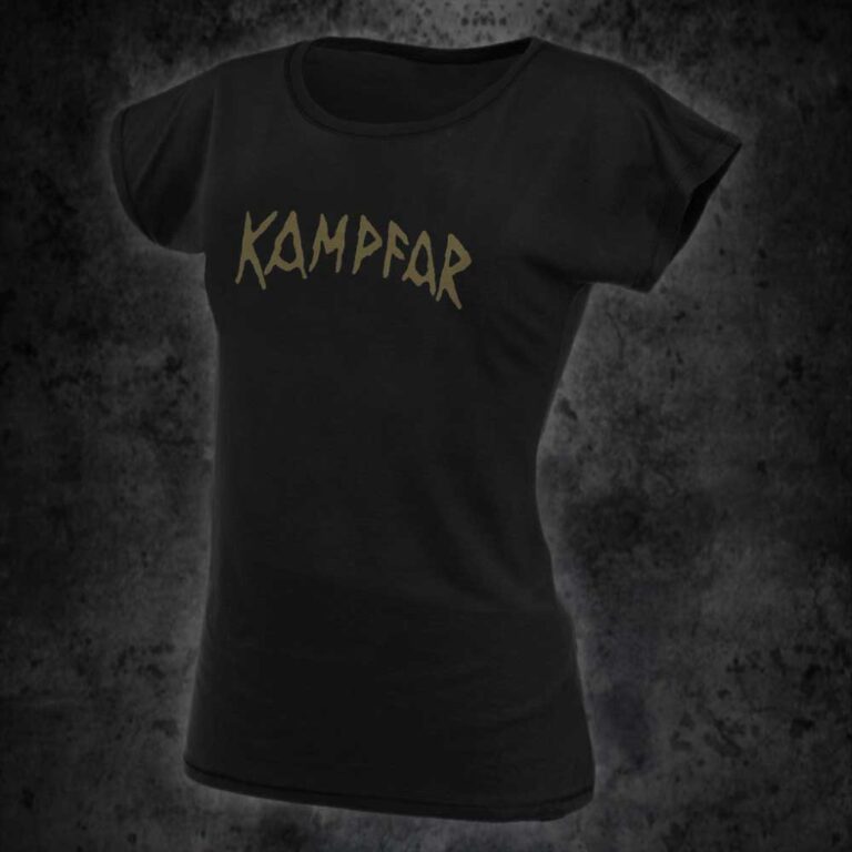 Kampfar-gold-logo_Girlie-Shirt