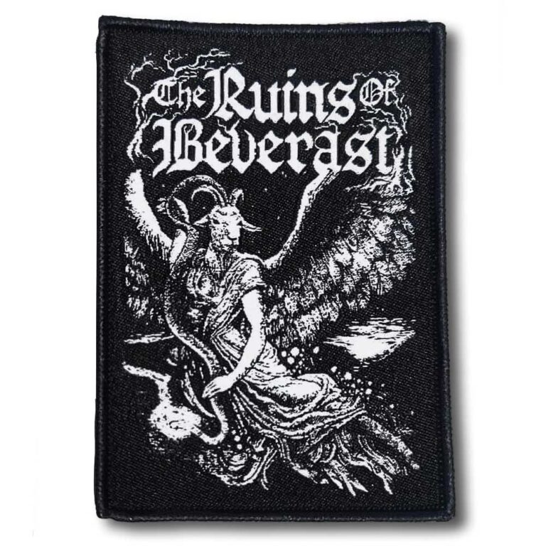 The Ruins of Beverast Tempelschlaf woven patch