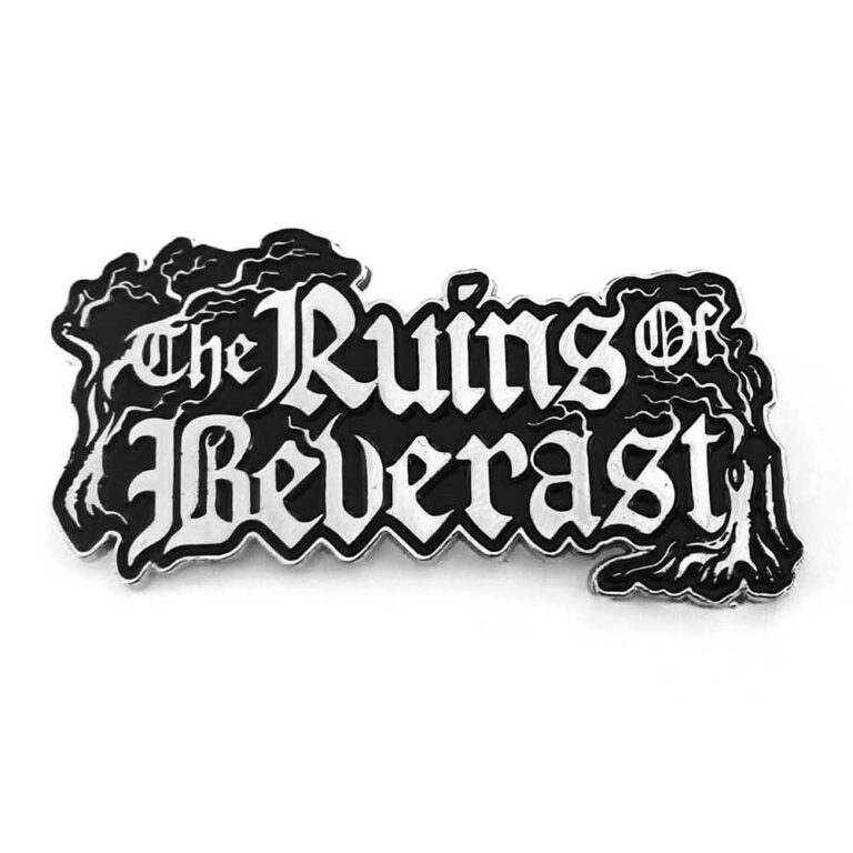 The Ruins of Beverast Logo Beanie Metal Pin